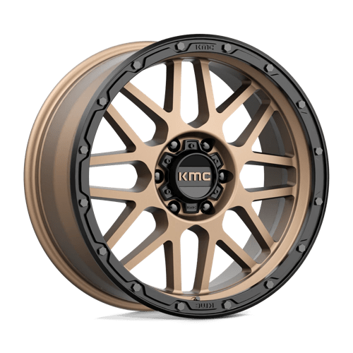 KMC KM53529068618 KM535 20X9 6X5.5 M-BRONZE M-BLK LP 18MM - Truck Part Superstore