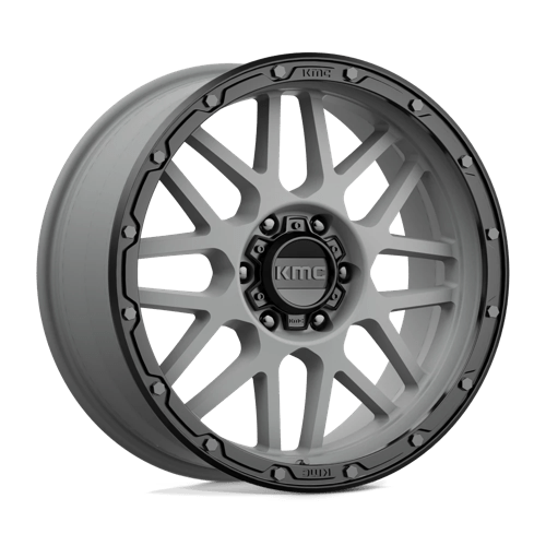 KMC KM53529068418 KM535 20X9 6X5.5 M-GRAY M-BLK LP 18MM - Truck Part Superstore