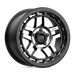 KMC KM54088550518 KM540 18X8.5 5X5.0 S-BLK MACH 18MM - Truck Part Superstore