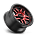 KMC KM54079050912N KM540 17X9 5X5.0 G-BLK MCH RTCC -12MM - Truck Part Superstore