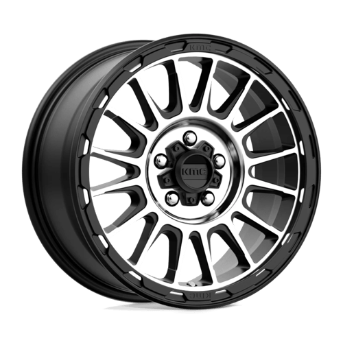 KMC KM54278012535 KM542 17X8 5X4.5 S-BLK MACH 35MM - Truck Part Superstore