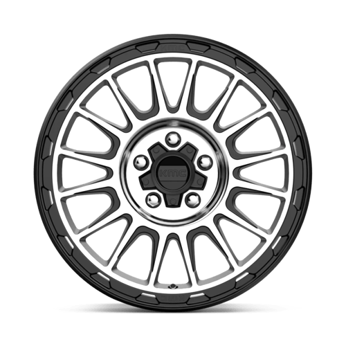 KMC KM54278012535 KM542 17X8 5X4.5 S-BLK MACH 35MM - Truck Part Superstore