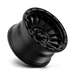 KMC KM54279050712N KM542 17X9 5X5.0 S-BLK -12MM - Truck Part Superstore