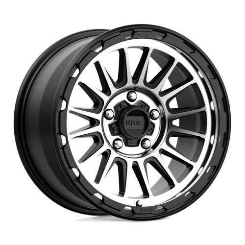 KMC KM54279050518 KM542 17X9 5X5.0 S-BLK MACH 18MM - Truck Part Superstore