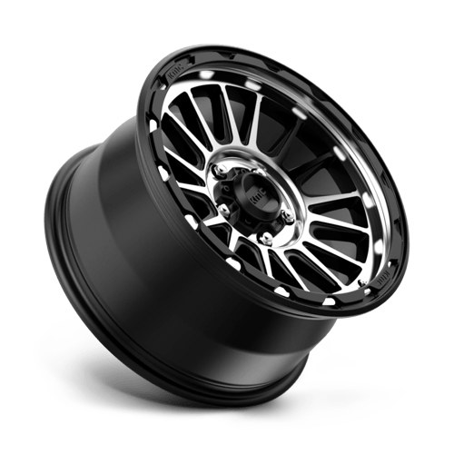 KMC KM54279050518 KM542 17X9 5X5.0 S-BLK MACH 18MM - Truck Part Superstore