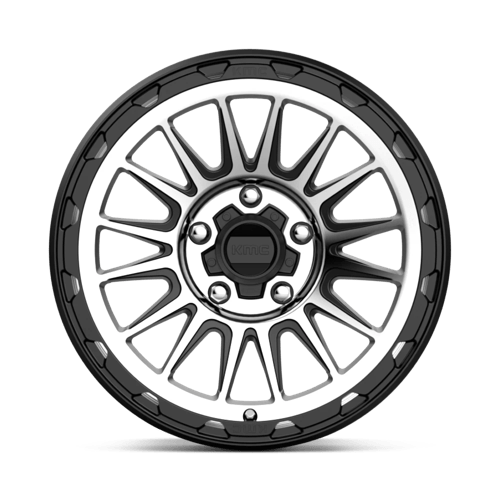 KMC KM54279050518 KM542 17X9 5X5.0 S-BLK MACH 18MM - Truck Part Superstore