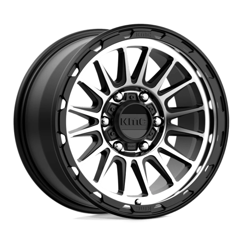 KMC KM54279064518 KM542 17X9 6X4.5 S-BLK MACH 18MM - Truck Part Superstore