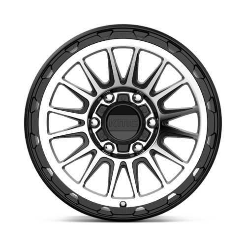 KMC KM54279064518 KM542 17X9 6X4.5 S-BLK MACH 18MM - Truck Part Superstore
