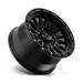 KMC KM54279068718 KM542 17X9 6X5.5 S-BLK 18MM - Truck Part Superstore