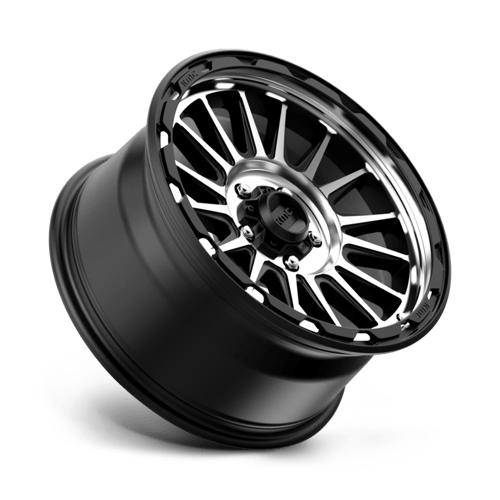 KMC KM54289050518 KM542 18X9 5X5.0 S-BLK MACH 18MM - Truck Part Superstore