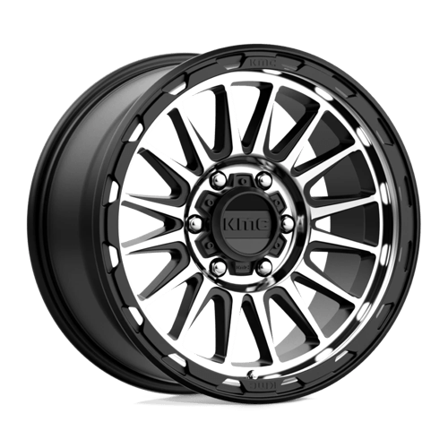 KMC KM54289068518 KM542 18X9 6X5.5 S-BLK MACH 18MM - Truck Part Superstore