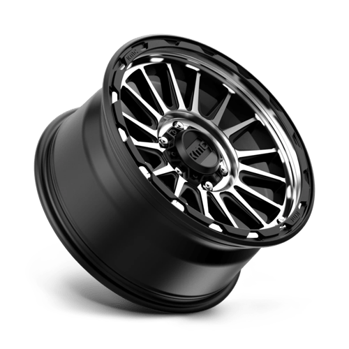 KMC KM54289068518 KM542 18X9 6X5.5 S-BLK MACH 18MM - Truck Part Superstore