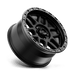 KMC KM54489050718 KM544 18X9 5X5.0 S-BLK GB LP 18MM - Truck Part Superstore