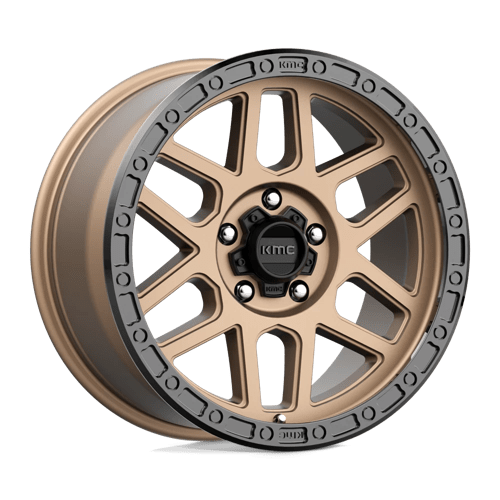 KMC KM54489058625 KM544 18X9 5X150 M-BRZ BLK LP 25MM - Truck Part Superstore