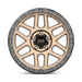 KMC KM54478550600 KM544 17X8.5 5X5.0 M-BRZ BLK LP 00MM - Truck Part Superstore