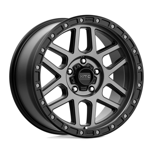 KMC KM54489058425 KM544 18X9 5X150 S-BLK GTCC 25MM - Truck Part Superstore