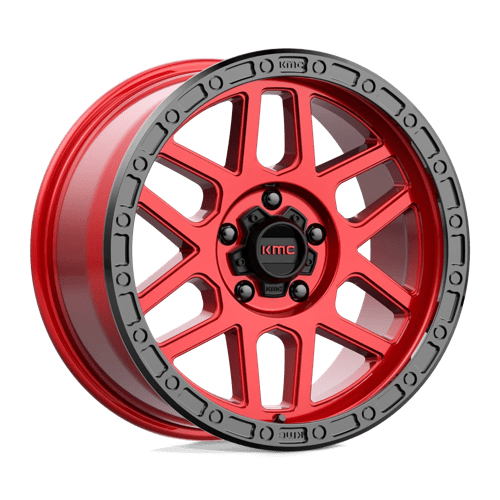 KMC KM54479050918 KM544 17X9 5X5.0 C-RED BLK-LP 18MM - Truck Part Superstore