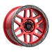 KMC KM54479050918 KM544 17X9 5X5.0 C-RED BLK-LP 18MM - Truck Part Superstore