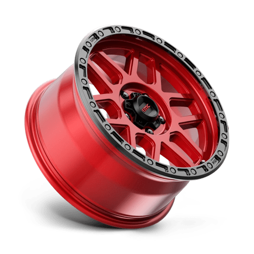 KMC KM54489050918 KM544 18X9 5X5.0 C-RED BLK-LP 18MM - Truck Part Superstore
