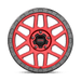 KMC KM54489050918 KM544 18X9 5X5.0 C-RED BLK-LP 18MM - Truck Part Superstore