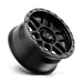 KMC KM54478568700 KM544 17X8.5 6X5.5 S-BLK GB LP 00MM - Truck Part Superstore