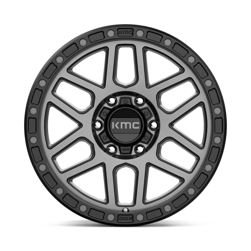 KMC KM54489064418 KM544 18X9 6X4.5 S-BLK GTCC 18MM - Truck Part Superstore