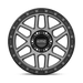 KMC KM54489064418 KM544 18X9 6X4.5 S-BLK GTCC 18MM - Truck Part Superstore