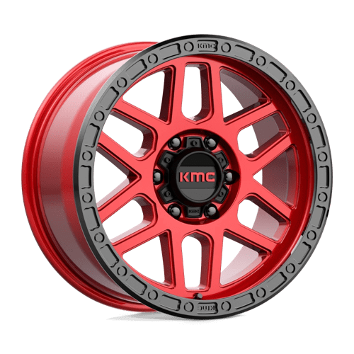 KMC KM54489068918 KM544 18X9 6X5.5 C-RED BLK-LP 18MM - Truck Part Superstore