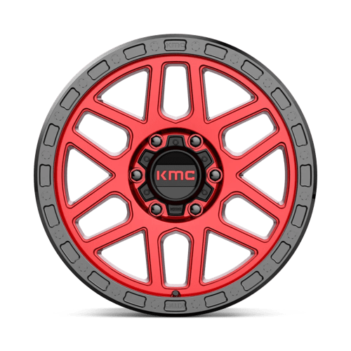 KMC KM54489064918 KM544 18X9 6X4.5 C-RED BLK-LP 18MM - Truck Part Superstore