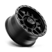 KMC KM54479080712N KM544 17X9 8X6.5 S-BLK GB LP -12MM - Truck Part Superstore