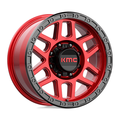 KMC KM54489088918 KM544 18X9 8X180 C-RED BLK-LP 18MM - Truck Part Superstore