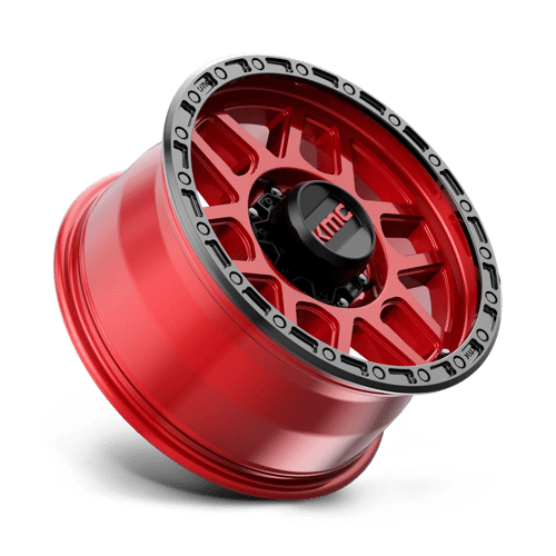KMC KM54489088918 KM544 18X9 8X180 C-RED BLK-LP 18MM - Truck Part Superstore