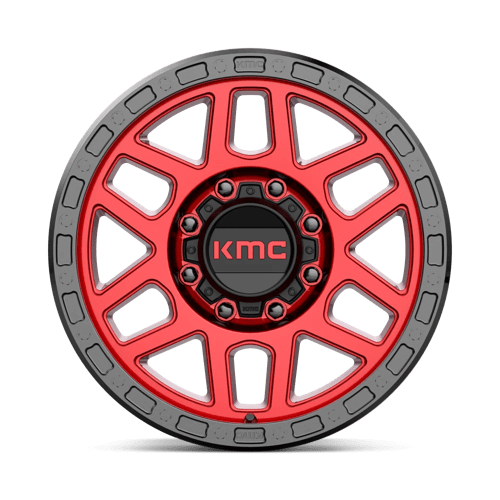 KMC KM54489088918 KM544 18X9 8X180 C-RED BLK-LP 18MM - Truck Part Superstore