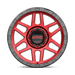 KMC KM54429088900 KM544 20X9 8X180 C-RED BLK-LP 00MM - Truck Part Superstore