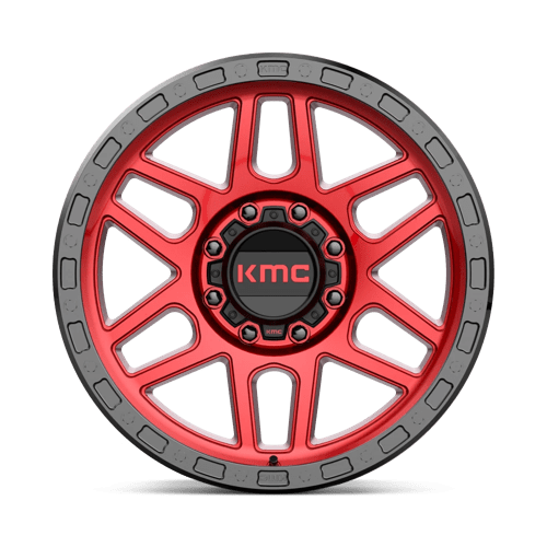 KMC KM54429087900 KM544 20X9 8X170 C-RED BLK-LP 00MM - Truck Part Superstore