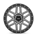 KMC KM54429050418 KM544 20X9 5X5.0 S-BLK GTCC 18MM - Truck Part Superstore