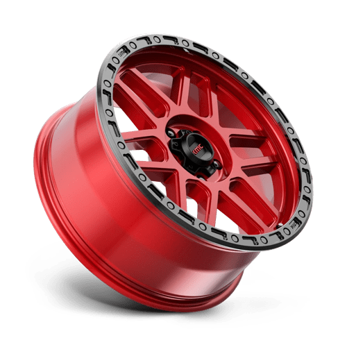 KMC KM54479050918 KM544 17X9 5X5.0 C-RED BLK-LP 18MM - Truck Part Superstore