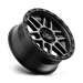 KMC KM54429063418 KM544 20X9 6X135 S-BLK GTCC 18MM - Truck Part Superstore