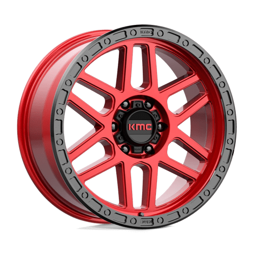 KMC KM54429068900 KM544 20X9 6X5.5 C-RED BLK-LP 00MM - Truck Part Superstore