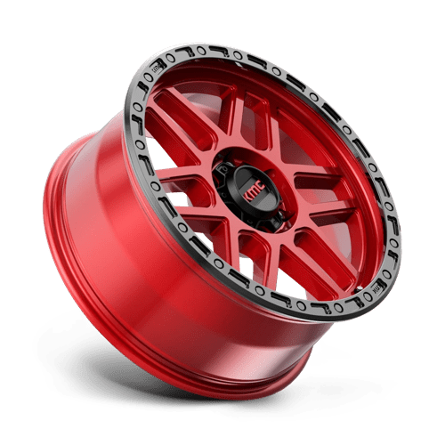 KMC KM54479064918 KM544 17X9 6X4.5 C-RED BLK-LP 18MM - Truck Part Superstore
