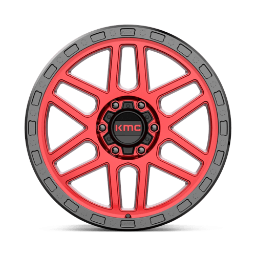 KMC KM54429063900 KM544 20X9 6X135 C-RED BLK-LP 00MM - Truck Part Superstore