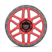 KMC KM54429063900 KM544 20X9 6X135 C-RED BLK-LP 00MM - Truck Part Superstore