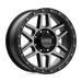 KMC KM54429080418 KM544 20X9 8X6.5 S-BLK GTCC 18MM - Truck Part Superstore