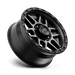 KMC KM54429080418 KM544 20X9 8X6.5 S-BLK GTCC 18MM - Truck Part Superstore