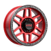 KMC KM54429080900 KM544 20X9 8X6.5 C-RED BLK-LP 00MM - Truck Part Superstore