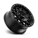 KMC KM54579068712N KM545 17X9 6X5.5 S-BLK -12MM - Truck Part Superstore