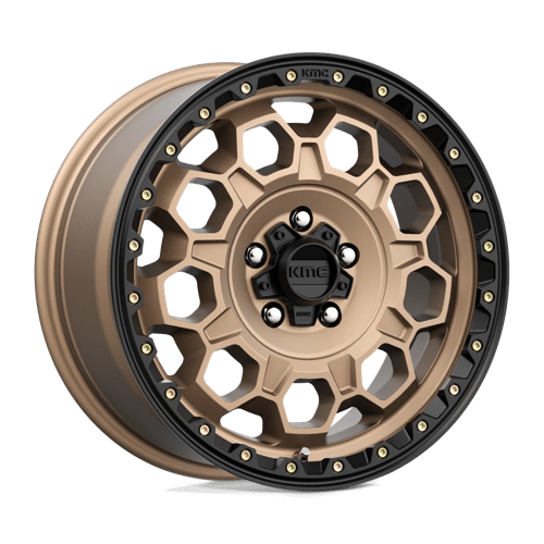 KMC KM54579050612N KM545 17X9 5X5.0 M-BRZ BLK LP -12MM - Truck Part Superstore