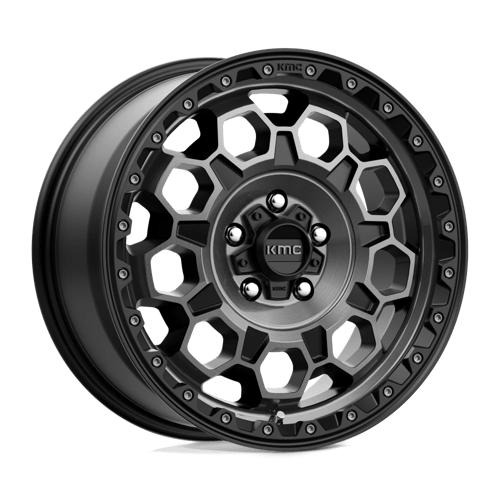 KMC KM54578068420 KM545 17X8 6X5.5 S-BLK GTCC 20MM - Truck Part Superstore