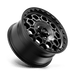 KMC KM54578045438 KM545 17X8 5X4.25 S-BLK GTCC 38MM - Truck Part Superstore