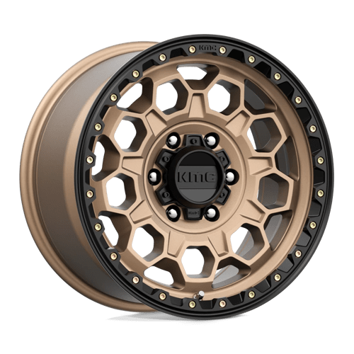 KMC KM54579068618 KM545 17X9 6X5.5 M-BRZ BLK LP 18MM - Truck Part Superstore